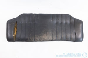 Used 1986-1992 BMW E30 318i 325i 325e Coupe Rear Seat Lower Cushion in Schwarz