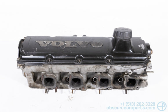 Used Volvo B230 Cylinder Head w/ Cam Valves Springs Buckets
