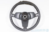 Used 1977-1984 Porsche 3-Spoke Sport Steering Wheel & Horn Pad - Damaged Leather