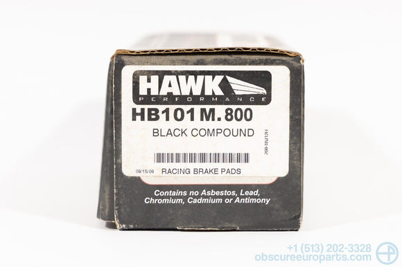 NOS Hawk Black Compound Brake Pads for Race Calipers - AP Wilwood Brakeman Etc.