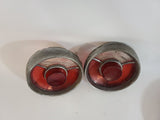 Used 1966-1972 BMW E10 1502 1600 2002 Tail Light Roundie Pair Lenses Seal Set #6