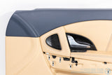 Used 2003-2008 Maserati M139 Quattroporte Front Right Door Card Blu Navy Beige