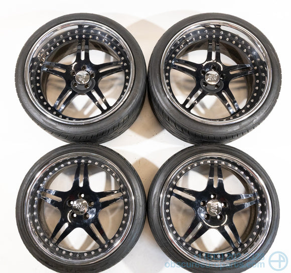 Used 19x9J ET 35 - 20x11J ET22 Staggered Wheel Set 5x108 for Ferrari 456GT