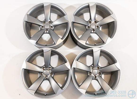 Used 2010-2016 Audi B8.5 RS5 Rotors Wheel Set 20x9J - ET26 - 5x112