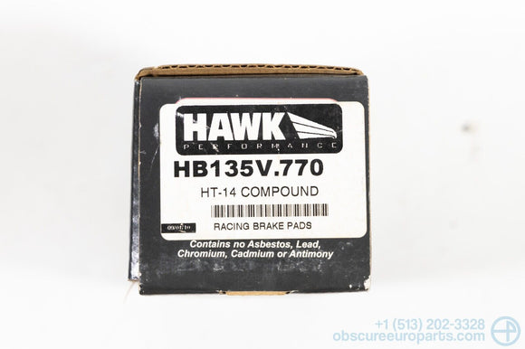 NOS Hawk HT-14 Compound Front Brake Pads for 1986-1992 BMW E32 E34 E36 M3 Z3M