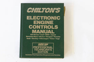 Used 1988-1990 Chilton's Electronic Engine Controls Manual 8112 - European