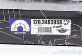 NOS Power Slot Rear Brake Rotor Set for 1990-2006 BMW E36 E46 E85 328i Z3 Z4