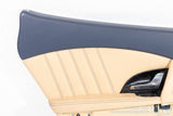 Used 2003-2008 Maserati M139 Quattroporte Rear Left Door Card Blu Navy Beige