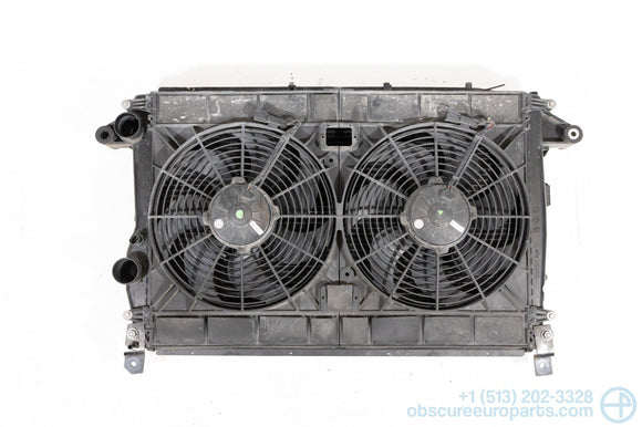 Used 2003-2007 Maserati M139 Quattroporte Radiator Fan AC Condenser Shroud