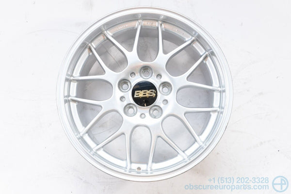 Used BBS RG-R Hyper Silver Single Wheel - 17x9J ET45 for BMW 5x120