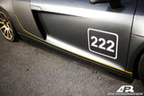 NOS APR Carbon Fiber Rocker Extensions for Audi R8
