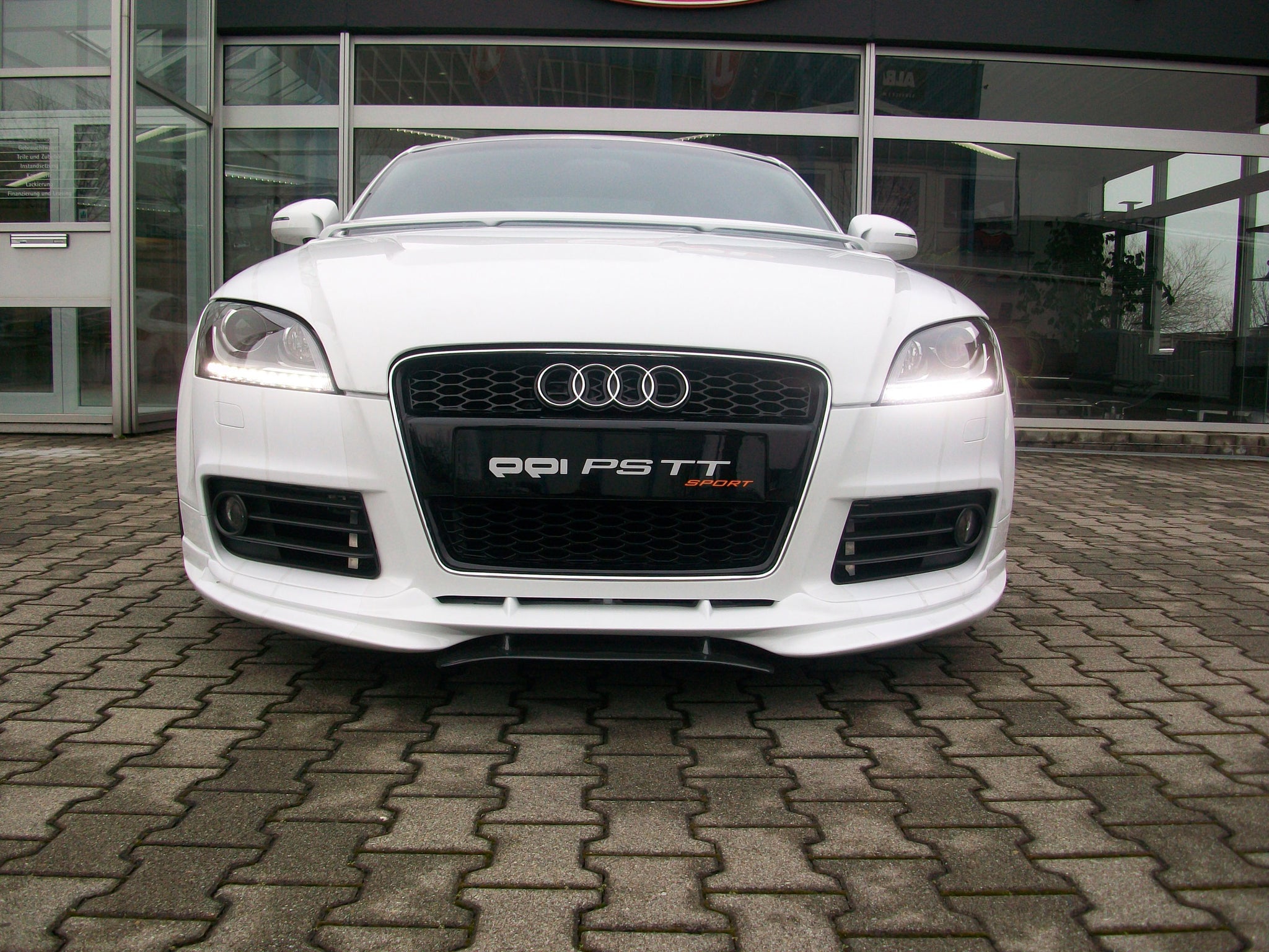 NOS PPI Design Carbon Fiber Front Splitter for 2006-2014 Audi TT