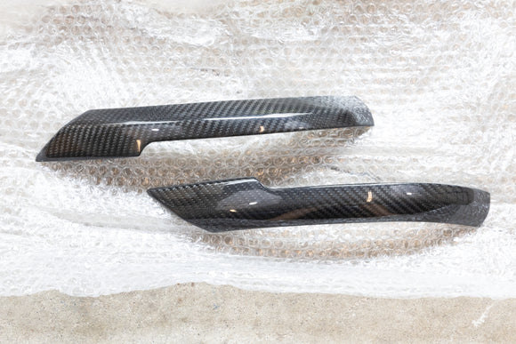 NOS PPI Design Carbon Fiber Side View Mirror Trim for 2006-2015 Audi Q7 4L