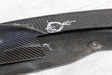 Used PPI Design Carbon Fiber Front Spoilers for Audi R8 - Mixed Glossy/Matte Set