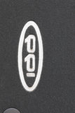 NOS PPI Design Floor Mat Set for 2005-2015 Audi Q7 4L - Black w/ White Piping