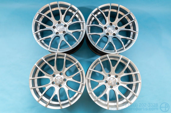 Breyton GTSR Hyper Silver Wheel Set 5x120 19x9.5J ET23 HB72.5 BMW E90 335i M3
