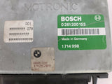 BMW E30 325i 1985-1988 Bosch Green Label Motronic ECU 0261200153 / 1714999