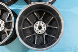 Titan7 T-S5 Wheel Set Satin Titanium 19x9J ET48 19x10J ET35 71.6HB 5x130 Porsche