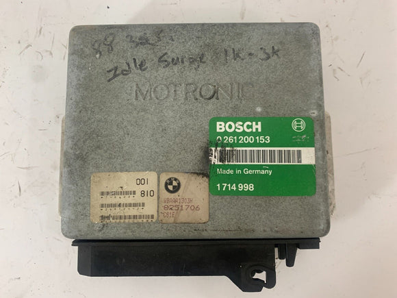 Used BMW E30 325i 1985-1988 Bosch Green Label Engine Control Unit 00261200153