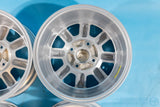 NOS John Brown Wheels JBW ML 15x8J ET0 Hyper Silver - Hub Bore 76mm 4x114.3