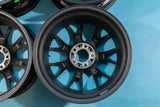 Used ASA GT5 Wheel Set Black 5x115 18x8 ET42 Cadillac CTS Fitment