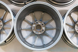 Used Enkei MT-1 5x120 Wheel Set - 4x 18x8.5 ET44 3x 18x10J ET25 for BMW E90 M3