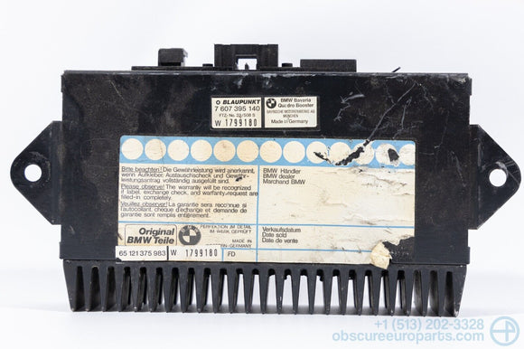 Used Blaupunkt Amplifier for 1975-1993 BMW E23 E34 E28 E30 735i 635CSi 533i 325i
