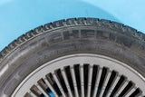 Used DMC DeLorean Factory Front Wheel w/ Period Correct Tire 14x6J ET35 4x100