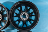 Used ASA GT5 Wheel Set Black 5x115 18x8 ET42 Cadillac CTS Fitment