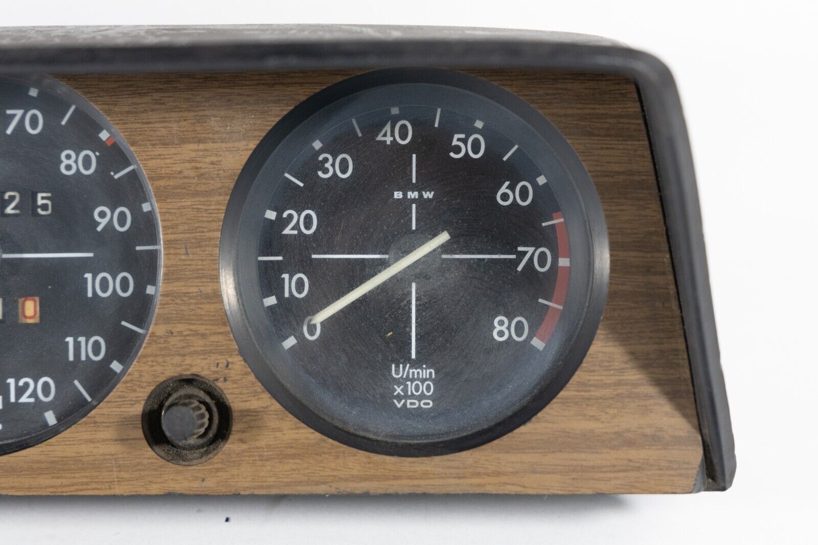 White Face Gauge Overlays For BMW 2002 (1973-1976) – Matte Finish, 3 MIL Thick – Whitegauges.net - View #3