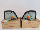 New BMW 1990-1999 E36 323i 325i Sedan Turn Signal Pair 63138353279 63138353280