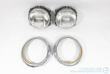 Used Cibie Head Light Set w/ Rings and Mounts for 1970-1986 Porsche 911