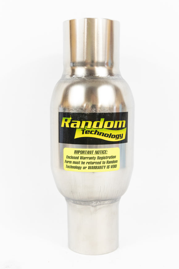 NOS Random Technology Weld-On High Flow Cat 141-22000 2.125