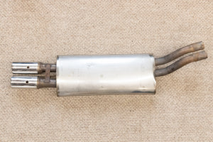 USED Rogue Engineering Prototype Rear Muffler for 1983-1993 BMW E30 323i 325i M3