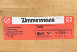 NOS Zimmerman Rear Brake Rotor Set for 1996-2003 BMW E39 34211164840 150.1286.00