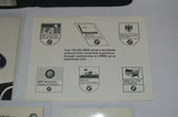 BMW 1992-1999 E36 318i 318is 325i 325is Owners Manual Booklet Sets for 1994