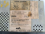 Used BMW E30 318i 325i 325 1984-1986 Stock Cassette Deck Radio DL9402D