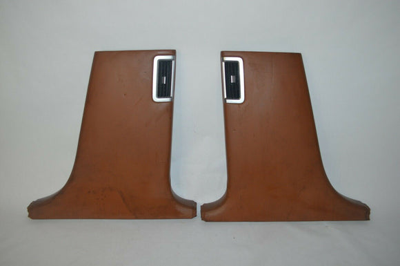 2003-2011 Bentley Continental Flying Spur Lower B Pillar Cover Pair 3W5867298